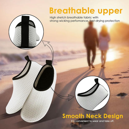 Yanek Comfortable and Durable Outdoor Beach Shoes for Men & Women's Waterproof, Quick-Drying, Non-Slip, Lightweight Sandals for Beach, Pool, Hiking, and Summer Adventures Yoga Pool Exercise