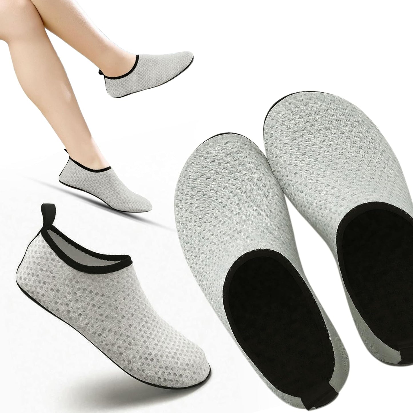 Yanek Comfortable and Durable Outdoor Beach Shoes for Men & Women's Waterproof, Quick-Drying, Non-Slip, Lightweight Sandals for Beach, Pool, Hiking, and Summer Adventures Yoga Pool Exercise