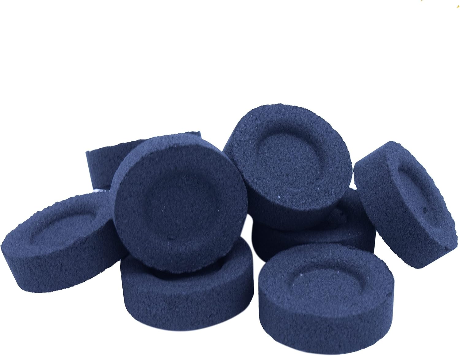 YANEK Magic Coal – 100 Pcs Charcoal Tablets (33mm) | For Shisha, Bakhour, BBQ & Outdoor Use | Wholesale BBQ Grills & Fuel UAE.