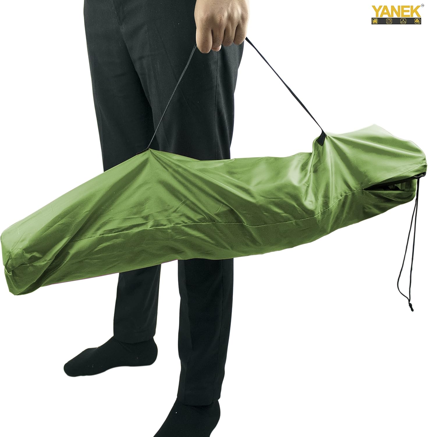 YANEK Folding Camping Chair with Cup Holder – Portable Outdoor Beach Chair with Carry Bag (Green) | BBQ, Camping & Picnic | Wholesale Camping Gear UAE.