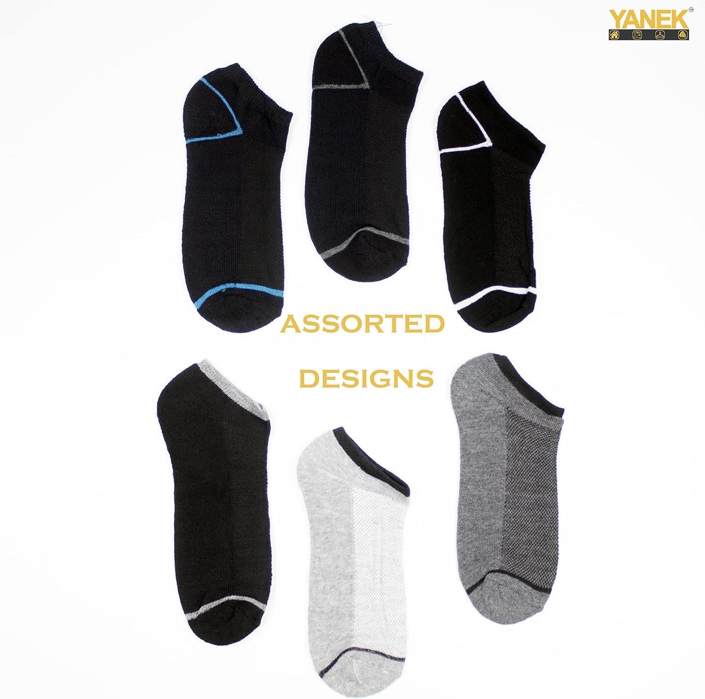 Basic Low Cut Socks – Unisex Cotton Blend Ankle Socks for Sports, Athletics & Everyday Use | Breathable & Anti-Slip | Wholesale Socks UAE.