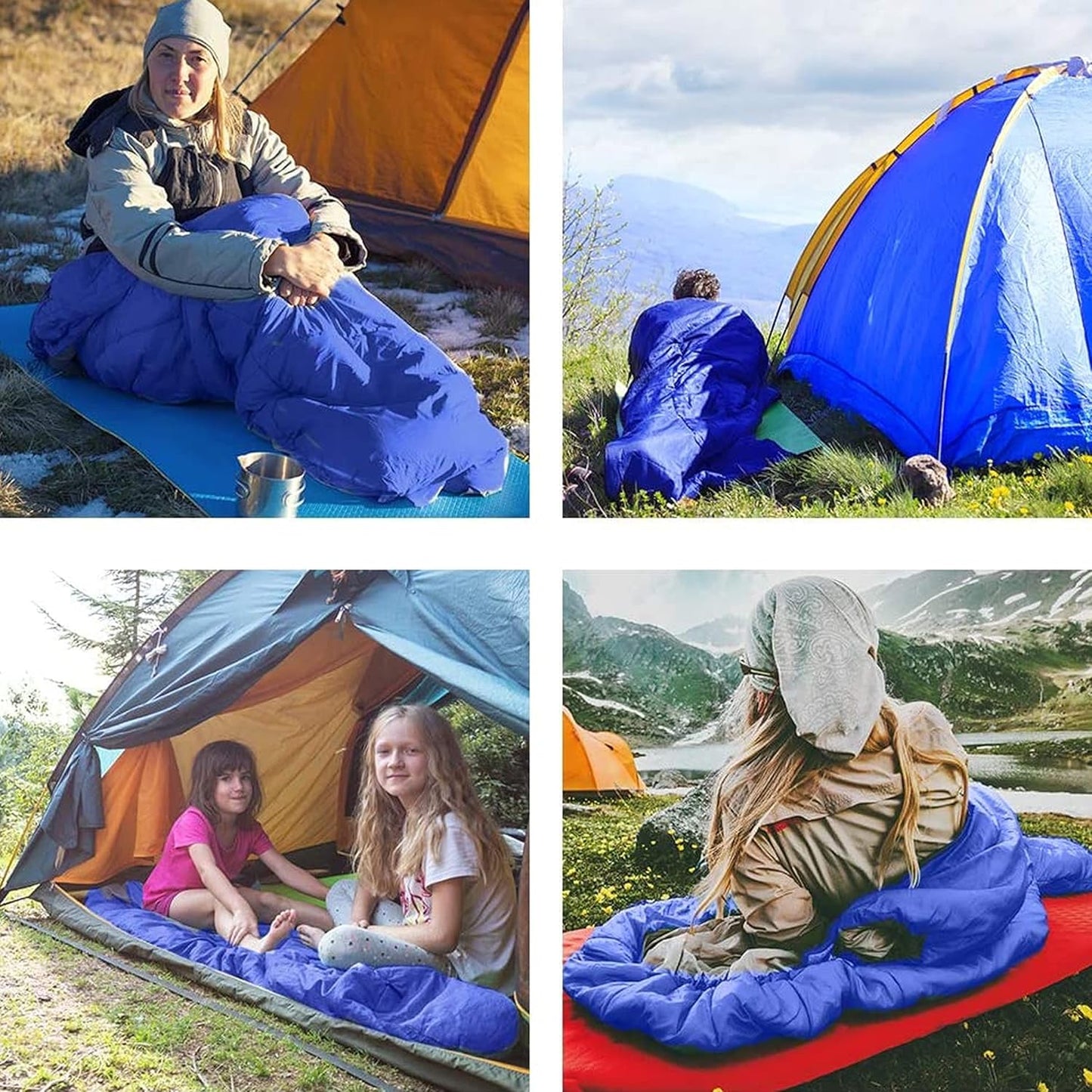 YANEK Sleeping Bag – Lightweight & Water-Resistant | Cotton Hollow Filled | 5-20°C for Camping, Hiking, Backpacking & Mountaineering | Wholesale Camping Gear UAE.