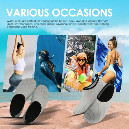Yanek Comfortable and Durable Outdoor Beach Shoes for Men & Women's Waterproof, Quick-Drying, Non-Slip, Lightweight Sandals for Beach, Pool, Hiking, and Summer Adventures Yoga Pool Exercise